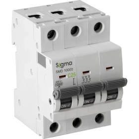Resim 25 Amper C Tipi 3 Kutuplu(Fazlı) Otomatik Sigorta C 3X25A 10KA 