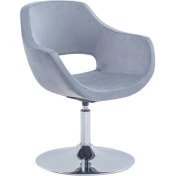 Resim Bluetick Ultra Dönebilir Krom Flaş Ayak Poliüretan Sünger Ofis Bekleme Otel Lobi Sandalyesi BLU1803 