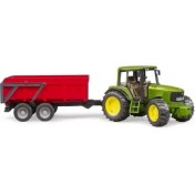 Resim Bruder John Deere 6920 Traktör+ Kırmızı Römork 02057 