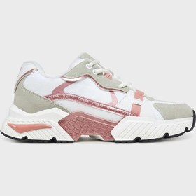 Resim Guess Bayan Ayakkabı Fljcar Ele12 Whıpı Beyaz-pembe Beyaz-pembe Beyaz - Pembe 