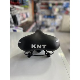 Resim KNT Bisiklet Açık Yaylı Siyah Yumuşak Konforlu Sele 