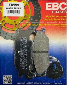 Resim Yamaha Majesty 400 2005 2013 Ebc Ön Fren Balatası Or. 