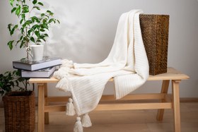 Resim DFN HOME SOFTY KOLTUK ŞALI, BEYAZ, 90X210 