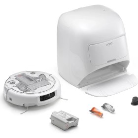 Resim DJI Djı Romo A [robot Süpürge, Paspas Pedleri ve Şeffaf Tasarım, 25.000 Pa Emiş Gücü, Drone Seviyesi Engel Algılama, 200 Gün Bakım Gerektirmeyen Çalışma, Otomatik Paspas Pedli Temizlik] 