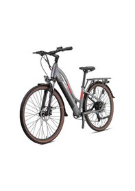 Resim Router - 28 - Cıty 15' - 9 Vites - Lady Elektrikli - Mat Füme-gri-kırmızı Füme - Kırmızı - Siyah 