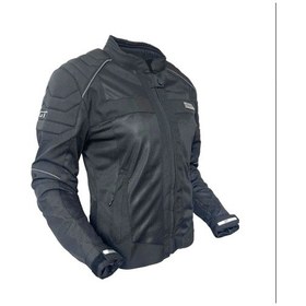 Resim Forte Gt Dark Night Cordura Bayan Yazlık Motosiklet Montu Siyah 