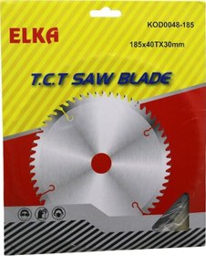 Resim Elka 0048-185 185 X 40t X 30mm Ağaç Sunta Kesici Disk 5332 