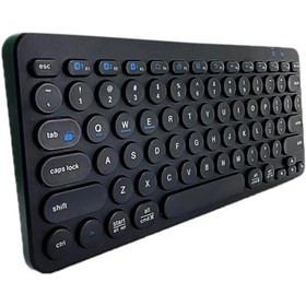 Resim Everest Grup Tüm Cihazlara UyumluTaşınabilir Ulta-ince Kablosuz Bluetooth Türkçe Q Klavye 