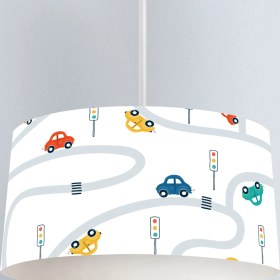 Resim instababyrooms Çocuk Odası Dijital Baskılı Dekoratif Sarkıt Avize Model 1330 