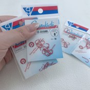 Resim Kırmızı Kollu Kanca 3 adet, Keskin ve Gözeneksiz ile Tüyler 