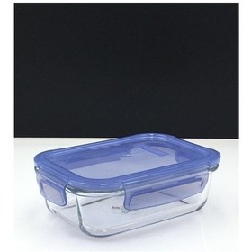 Resim Paşabahçe 530176 Lockie Lock Kapaklı Saklama Kabı Açık Mavi 