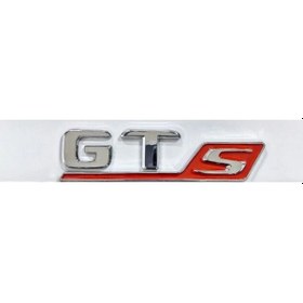 Resim Gts Krom-kırmızı Bagaj Yazısı 3m 3d Abs Mercedes G 
