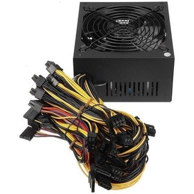 Resim Btc Bitcoin Riser Vga Power Lx2000W 2000W Mining Güç Kaynağı 