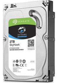 Resim Seagate Skyhawk 2Tb 5900Rpm 64Mb 3.5" Güvenlik Diski 