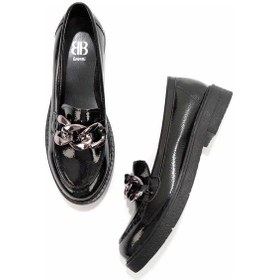 Resim Siyah Kadın Loafer Ayakkabı K01257067008 Siyah 