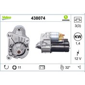 Resim VALEO 438074 Mars Motoru 12V 11 Dis 1.4 Kw Renault Laguna 1.9D 97-01 35605617 7700113207 (WH741788) 