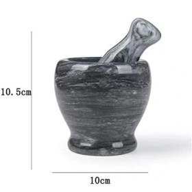 Resim Doğal Cilalı Mermer Havan 