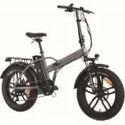 Resim Corelli Vonıq Eco Mag. Fat Bıke Elektrikli Katlanır Bisiklet 42CM Md 20 Jant 7 Vites Gray 