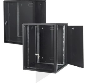 Resim Vatpan 15U 19" 600MM Duvar Tipi Rack Kabinet 
