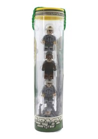 Resim Ausini Army 8’Li Tüp Kutu Figür Seti Gri 