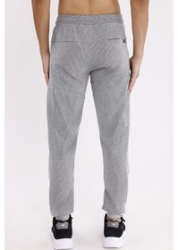 Resim Pıtırcık Yüzeyli Konforlu Bel Lastikli Ayarlanabilir Bağcıklı İki Cepli Rahat Kesim Eşofman Altı Grey 