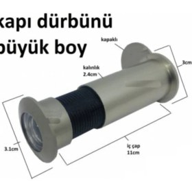 Resim Altın 60*90 Geniş Kapaklı Çelik Kapı Dürbünü 
