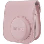 Resim Fujifilm Instax Mini 11 Pembe Deri Çanta 