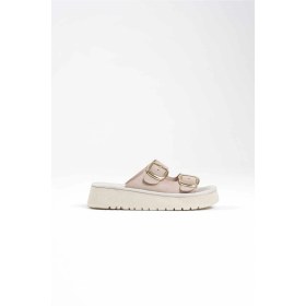 Resim Kocadal Kocadal Place Bej Cilt Terlik Muhtelif 