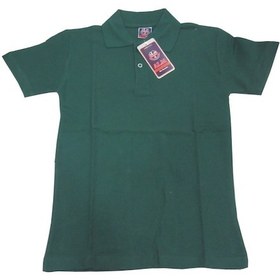Resim Yeşil Kısa Kol 6-16 Yaş Çocuk Okul Lakos Tişört/T-Shirt - (413395384) Yeşil 