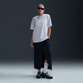 Resim Nike Essential Kadın Mavi Günlük Stil T-Shirt FD4149-423 