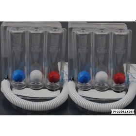 Resim 2 Adet Triflo Solunum Nefes Egzersiz Cihazı Çok Renkli 