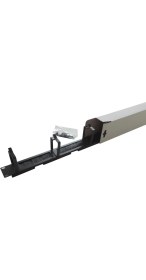 Resim Kastap Rack Kabinet 1u 19'' 4 Kancalı Fırçalı Organizer Kablo Düzenleyici 