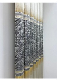 Resim Nivemeshome Nilüfer V -122 1/3 Sık Pileli Fon Perde Apm Krem 