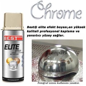 Resim Krom Boya Krom Sprey Boya Best Krom Efekt Sprey Boya 400 ML 
