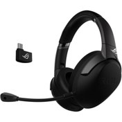 Resim Asus ROG Strix Go 2.4 Electro Punk 7.1 Kablosuz Mikrofonlu Kulak Üstü Siyah Gaming Kulaklık | Asus Asus