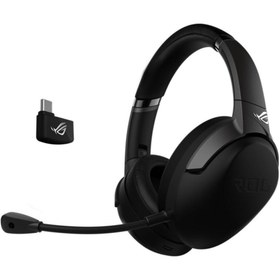Resim Asus ROG Strix Go 2.4 Electro Punk 7.1 Kablosuz Mikrofonlu Kulak Üstü Siyah Gaming Kulaklık | Asus Asus