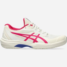 Resim Asics GAME FF Kadın Krem Tenis Ayakkabısı 1042A281-102 