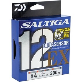 Resim Daiwa Saltiga Durasensor 12 Braid Multicolor İp Misina - Pe 10 - 0.55mm 