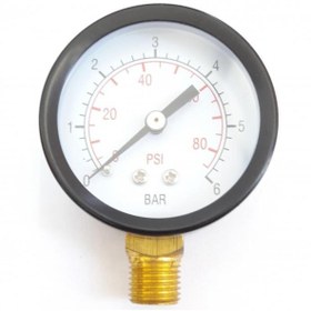 Resim pazarella Manometre 50X6 Bar 