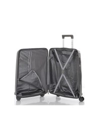 Resim Mçs 3lü Set Kırılmaz Silikon Seyahat Valizi Bavulu V305 Gri 
