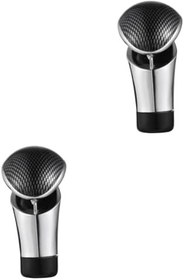 Resim ULTECHNOVO 2 Adet Araba Dişli Kafası Otomatik Vites Değiştirme Oto Araba Aksesuarları Goo Değiştiren Topuzlar Levye Vites Topuzu Yarış Topuzu Otomobil Aksesuarları Tamir Araba Aksesuarları 