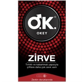 Resim Okey Prezervatif Zirve 10 Adet 