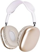 Resim karadağsb Zore P9 Hi-Fi Ses Kalitesi Ayarlanabilir Ve Katlanabilir Kulak Üstü Bluetooth Kulaklık Gold 