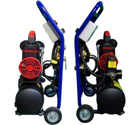 Resim Seybomak Havalı Petek Temizleme Makinesi Çift Yönlü 1,2 Hp 2100 Devir 