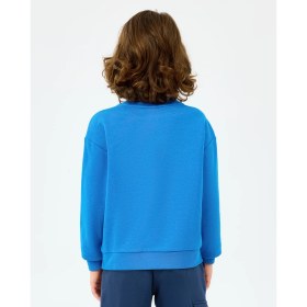Resim Skechers B Crewneck Sweatshirt Büyük Erkek Çocuk Neonblue Sweatshirt Sk2520017-3573 