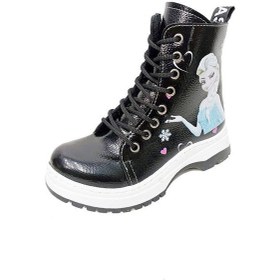 Resim Fix Kids 9603 Rugan Fashion Kız Çocuk Bot Siyah 