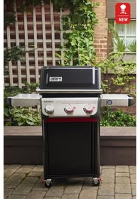 Resim Weber Spirit 2025 Gazlı Barbekü&Mangal Ep-325 Siyah 