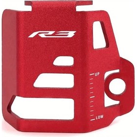 Resim Tongdashop Motheart Yamaha Yzf-r3 2015-2023 Kırmızı Arka Fren Hidrolik Deposu Koruyucu Kapak 