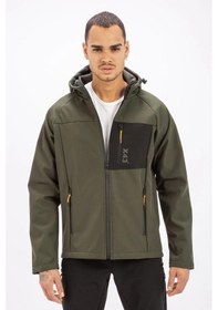 Resim Exuma Erkek Softshell Mont 2011120 Siyah 