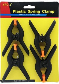 Resim 35 Mm Yaylı Mandal Tip Kıskaç Işkence Seti 4 Parça 